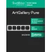 ARTGALLERY PURE 5-постовая РАМКА, ОРГАНИЧЕСКОЕ СТЕКЛО БЕЛЫЙ