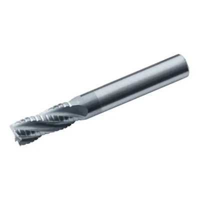 Фреза концевая черновая 12 мм, тип UNI, Z4, VHM/AlCrSiN