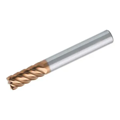 Фреза концевая с удлиненным хвостовиком 10х100 мм, Z4, VHM/TiAl CrSiN