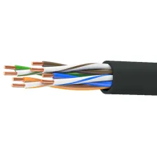 Витая пара U/UTP кат. 5E, 4 пары, нг(А)-HF,  коробка 305 м