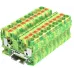 Клемма TP 1-1 земля, Push-in, сечение 10 мм. кв., желто-зеленая