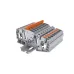 Клемма TP измерительная с держателем щупов, Push-in, сечение 6 мм. кв., серая