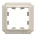 ATLASDESIGN ANTIQUE 1-постовая рамка, БЕЖЕВЫЙ