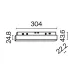 Светильник трековый Basis Exility 4000K 12Вт 120° Maytoni TR030-2-12W4K-B
