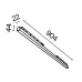 Светильник трековый Basis Exility 2700-6000K 30Вт 120° Dim Dali1 Maytoni TR030-4-30WTW-DD-W