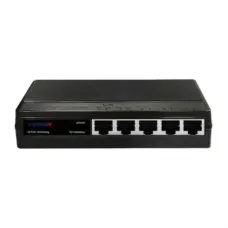 Коммутатор неуправляемый 4x100Мбит/с (RJ45 с PoE+,PoE++), 1x100Мбит/с (RJ45) 60Вт