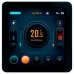 Установка вентиляционная приточно-вытяжная Node3-2900(25m)/RR2,VEC(B310),E 7.5 Compact с ЧЕРНЫМ пультом TS4