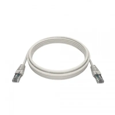 Патч-корд 2хRJ45/8P8C, T568B UTP 5e кат. литой 5 метров, LSZH, белый
