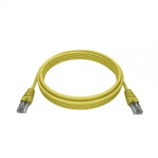 Патч-корд 2хRJ45/8P8C, T568B UTP 5e кат. литой 3 метра, LSZH, желтый