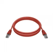 Патч-корд 2хRJ45/8P8C, T568B UTP 5e кат. литой 3 метра, LSZH, красный