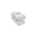 Модуль розеточный Keystone UTP RJ45 cat.6. 180 градусов. белый