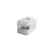 Модуль розеточный Keystone UTP RJ45 cat.6. 180 градусов. белый