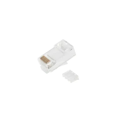 Коннектор RJ45 UTP 8Р8С CAT6 универсальный, со вставкой