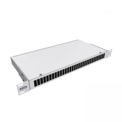Кросс распределительный стоечный 1U до 32 портов SC duplex/LC quadro (сплош.пан) RAL 9005