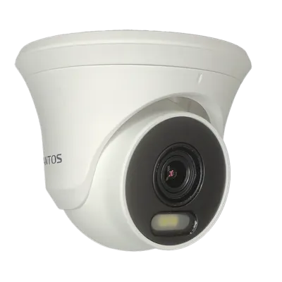 Видеокамера AHD 2Мп уличная купольная цветная UVC (AHD/TVI/CVI/CVBS) LED-20м (2.8мм)