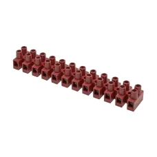 Клемник Фибергласс, 12р,150°С,450V, 24A, 2,5мм.кв.