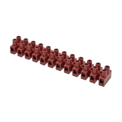 Клемник Фибергласс, 12р,150°С,450V, 24A, 2,5мм.кв.