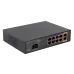 Коммутатор неуправляемый 8x100 Мбит/с (RJ45 с PoE), 2x1000 Мбит/с (RJ45) 120 Вт
