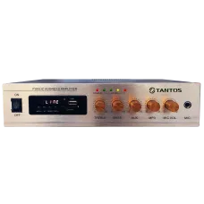 Усилитель трансляционный 60 Вт, 100В, USB, FM-тюнер,