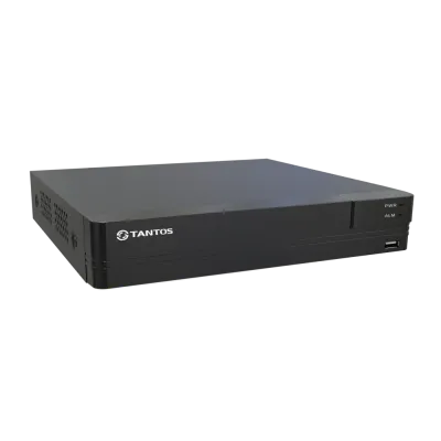 Видеорегистратор IP 8-и канальный 8Мп с PoE до 1  HDD