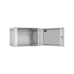 Настенный разборный шкаф Essential Line 19'' 9U стеклянная дверь Ш600хВ436хГ450мм 1 пара монтажных направляющих серый