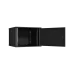 Настенный разборный шкаф Essential Line 19'' 9U цельнометаллическая дверь Ш600хВ436хГ600мм 2 пары монтажных направляющих черный