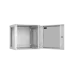 Настенный разборный шкаф Essential Line 19'' 12U стеклянная дверь Ш600хВ569хГ450мм 1 пара монтажных направляющих серый