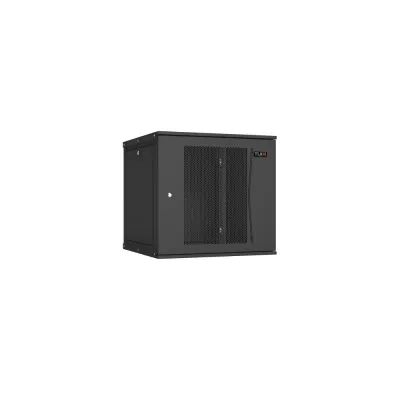 Настенный разборный шкаф Essential Line 19'' 12U перфорированная дверь Ш600хВ569хГ600мм 2 пары монтажных направляющих черный