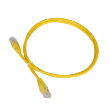 Патч-корд UTP кат.5e, с заливными колпачками, 7.0 м, желтый