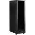 Шкаф 19' Business, 18U 600x800, черный, передняя дверь стекло, задняя дверь распашная металл