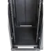 Шкаф 19' Business, 18U 600x800, черный, передняя дверь стекло, задняя дверь распашная металл