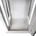 Шкаф настенный 10', 9U 312x300, стеклянная дверь, серый, установочный размер 236 мм