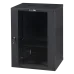 Шкаф настенный Next, 18U 550x600, стеклянная дверь, черный Шкаф настенный Next, 18U 550x600, стеклянная дверь, черный
