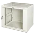Шкаф настенный серии Pro, 15U 600x450, стеклянная дверь