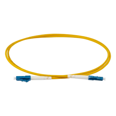 Патч-корд оптический, PVC, симплексный, LC/UPC-LC/UPC, SM OS2, 3.0 м