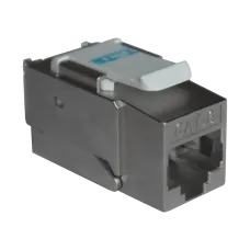 Модуль Keystone RJ45, Cat.6, STP, 90 градусов, белый