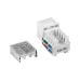 Модуль Keystone RJ45, Cat.5E, UTP, 90 градусов, белый