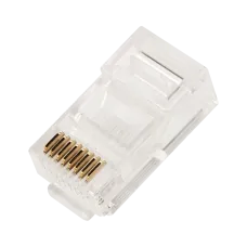 Коннектор RJ45 UTP 8P8C, универсальный, cat.6, 100 шт.