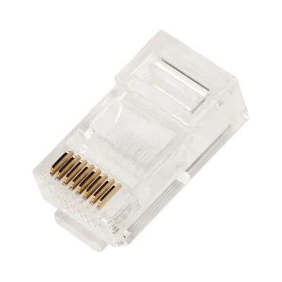 Коннектор RJ45 UTP 8P8C, универсальный, cat.6, 100 шт.