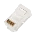 Коннектор RJ45 UTP 8P8C, универсальный, cat.5e, 100 шт. в банке