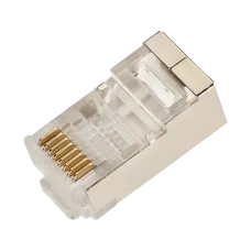 Коннектор RJ45 STP 8P8C, универсальный, cat.6A, 100 шт.