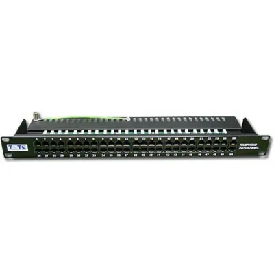 Патч-панель телефонная 19'' 50 портов RJ-12