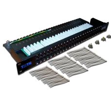 Патч-панель телефонная 19'' 50 портов RJ-45