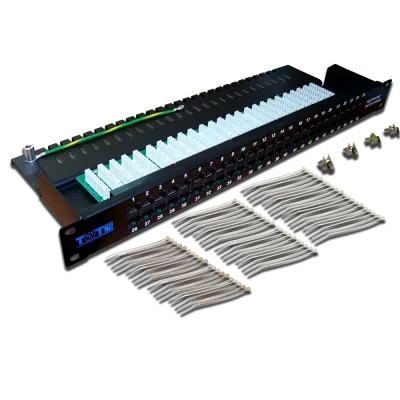 Патч-панель телефонная 19'' 50 портов RJ-45
