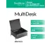 Люк MultiDeS на 12 модулей IP40 для бетонных полов с монтажной коробкой тип MDK10