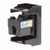 Розетка RJ-45 кат.6,Viva,1 мод.,черн