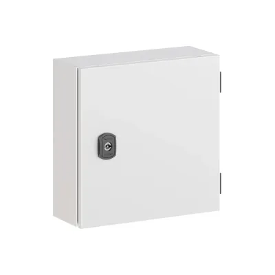 Корпус клеммный металлический SDE ВxШxГ 300x300x120 мм с дверцей, IP55