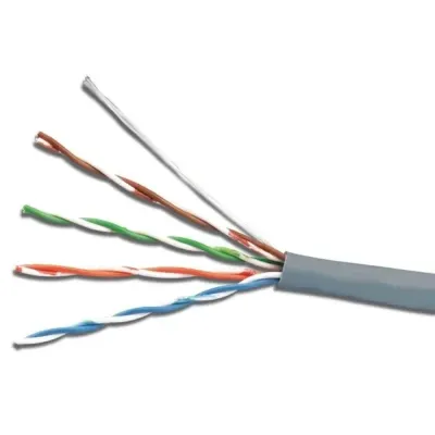 Витая пара U/UTP кат 5e 4х2х0.46 AWG24 Light PVC IN