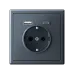 ARTGALLERY розетка 16А с 2 USB A+C, 5В/2,4А/3,0А, 2х5В/1,5А, механизм, грифель