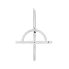 Угломер-транспортир мод. УТ 10-170° (300x600мм 1°) регулир.рейка (ГРСИ №83810-21) КЛБ с поверкой